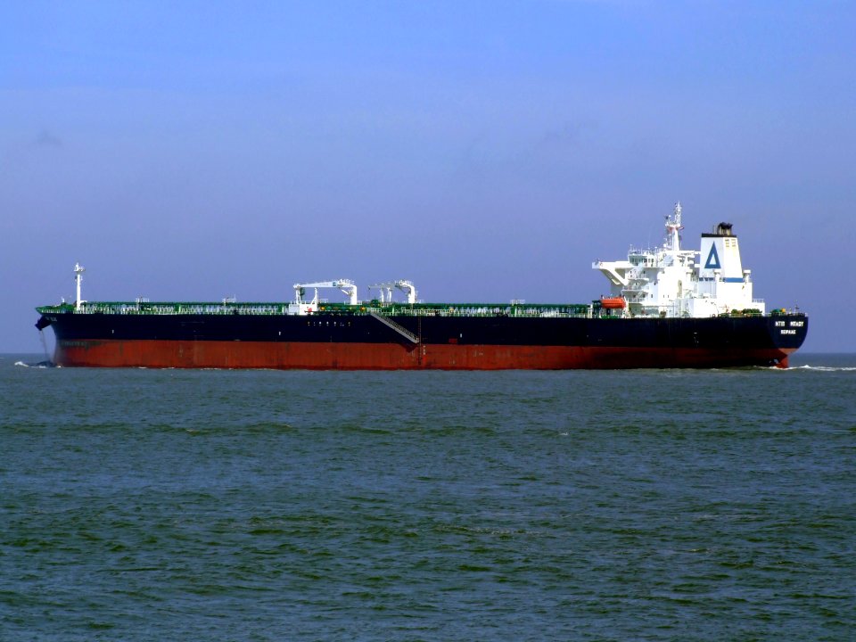 Deep Blue p5 9299903 leaving Port of Rotterdam, Holland 08-Apr-2007