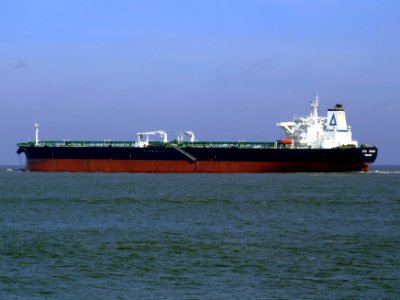 Deep Blue p5 9299903 leaving Port of Rotterdam, Holland 08-Apr-2007