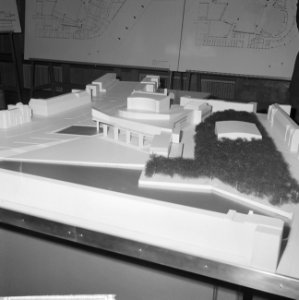 Definitief ontwerp Operagebouw Amsterdam Maquette opera, Bestanddeelnr 914-8525