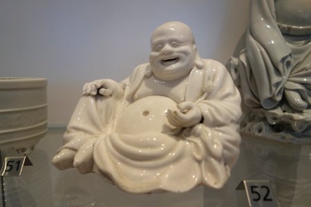 Dehua Budai, China, Qing dynasty, c. 1735-1765, glazed porcelain - Royal Ontario Museum - DSC03835