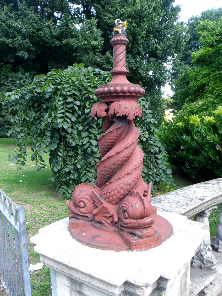 Decorative Feature at Entrance to Preston Park, Brighton (August 2013)