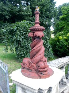 Decorative Feature at Entrance to Preston Park, Brighton (August 2013)