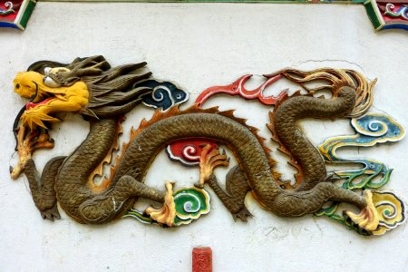 Decoration 2 (dragon) - Old Town Chinatown - Portland, Oregon - DSC01198