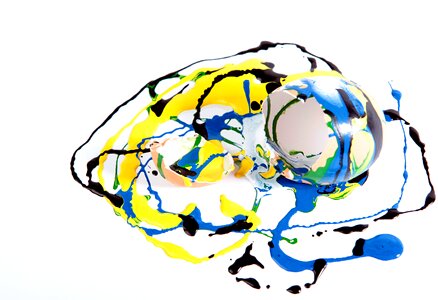 Shell broken open