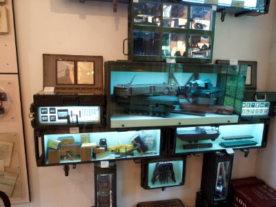 Deel van Expositieruimte van de Pontons en bruggenbouwers