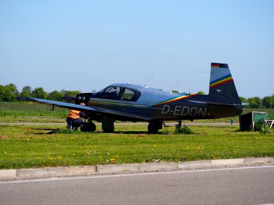 D-EDDN Private Mooney M20 at Rotterdam The Hague Airport (RTM - EHRD), pic1
