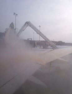 De-icing Oulu Aiport 20180303