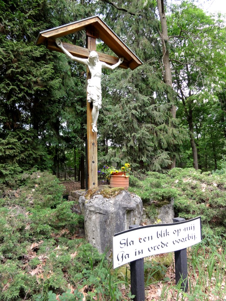 De Rips (Gemert-Bakel) wegkruis Kruisberglaan