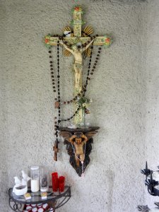 De Rips (Gemert-Bakel) kapel Maria van Liefde, kruisbeeld