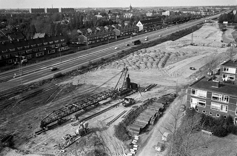 De Rotterdamse Ruit , zesbaansweg rondweg van Rotterdam. Vier huzarenblokken moe, Bestanddeelnr 920-7884
