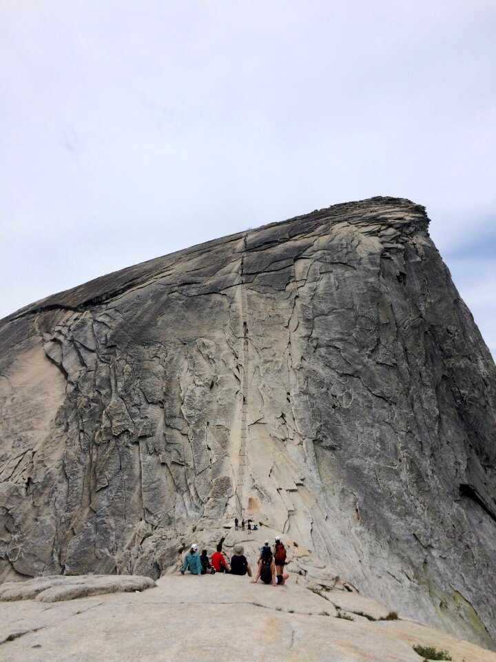 Camping yosemite hike