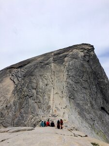 Camping yosemite hike photo