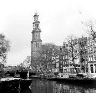 De Prinsengracht met de Westerkerk, Bestanddeelnr 254-3281