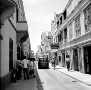 De Madurostraat in Willemstad op Curaçao, Bestanddeelnr 252-3342