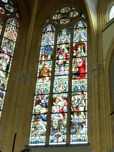 De Refter, Ubbergen, kapel glas-in-lood (03)