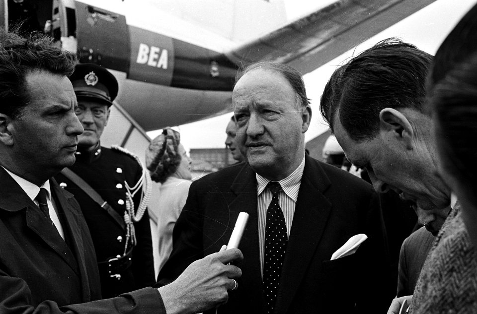 De NAVO Conferentie in Den Haag , minister Butler va Engeland, Bestanddeelnr 916-4234