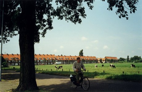 De provincie wil ondermeer in de Hekslootpolder nieuwe woningen bouwen. Aangekocht van United Photos de Boer bv. - Negatiefnummer 41507 kc 31. - Gepubliceerd in het Haarlems Dagblad van 07.07.1995