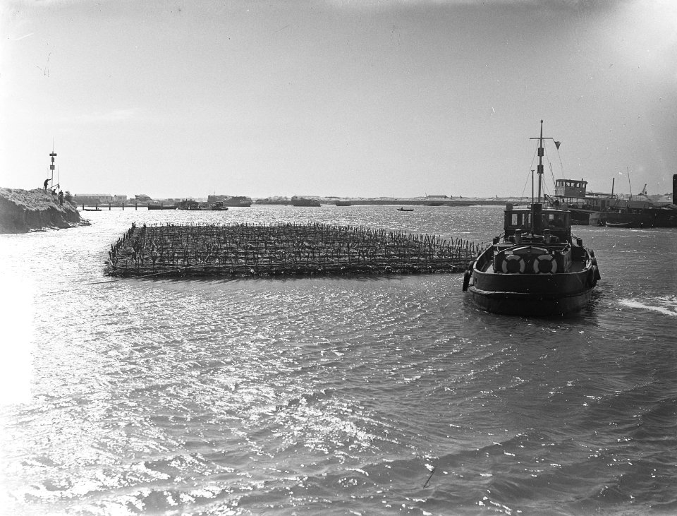 De Schelphoek op Schouwen. Zinkerstuk op weg, Bestanddeelnr 905-8251