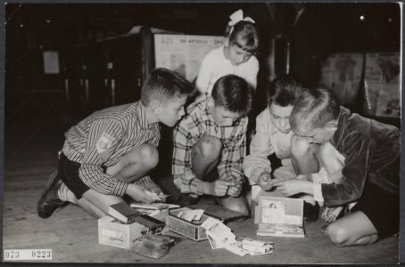 De Nederlandse vereniging ´De Verzamelaar´ hield in de Koopmansbeurs te Amsterda, Bestanddeelnr 073-0223