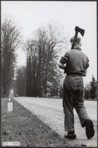 De Middachterallee gaat verdwijnen. Plannen zijn gemaakt om in het voorjaar de p, Bestanddeelnr 072-0605