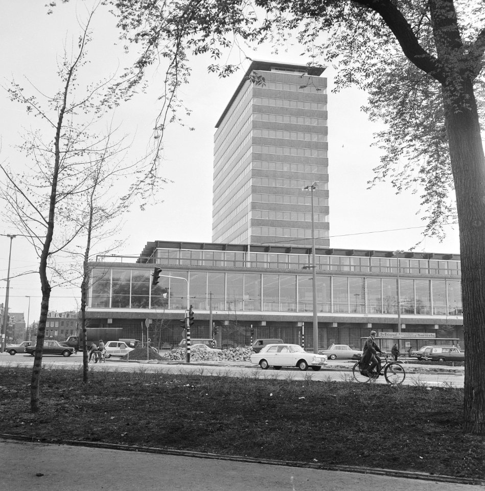 De Nederlandse Bank op Frederiksplein. Exterieur, Bestanddeelnr 921-2742