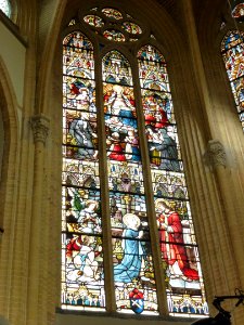 De Refter, Ubbergen, kapel glas-in-lood (01)