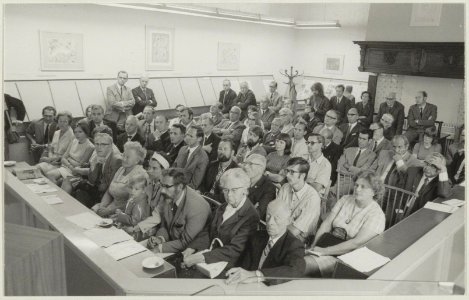 De publieke tribune van het stadhuis. NL-HlmNHA 54011983 3