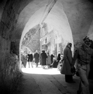 De Schaapspoort in de stadsmuur van Jeruzalem, Bestanddeelnr 255-5301 photo