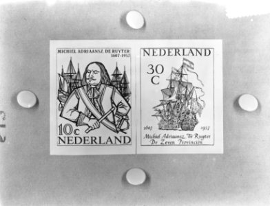 De Ruyterpostzegels, Bestanddeelnr 908-6181