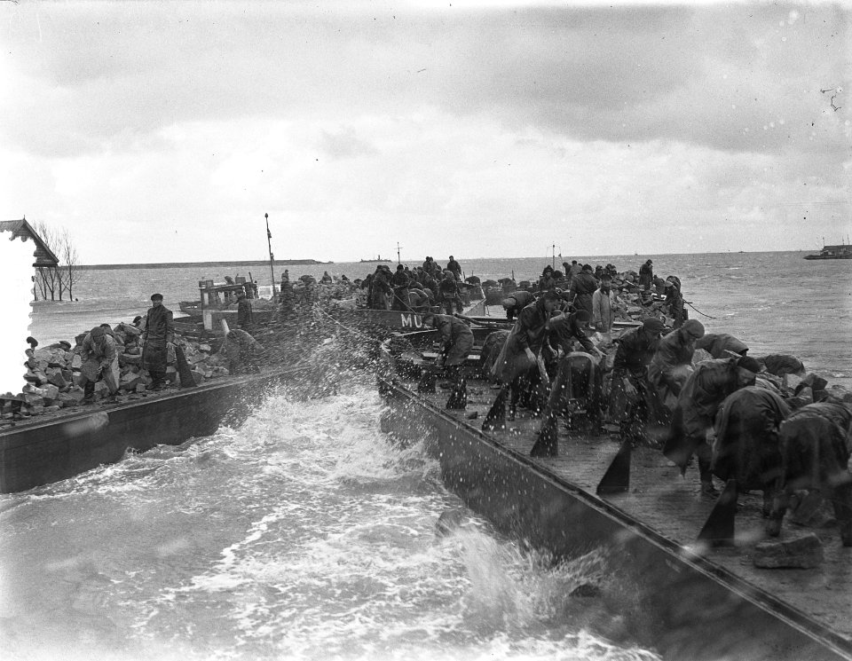 De Schelphoek op Schouwen. Laten zinken stuk, Bestanddeelnr 905-8258
