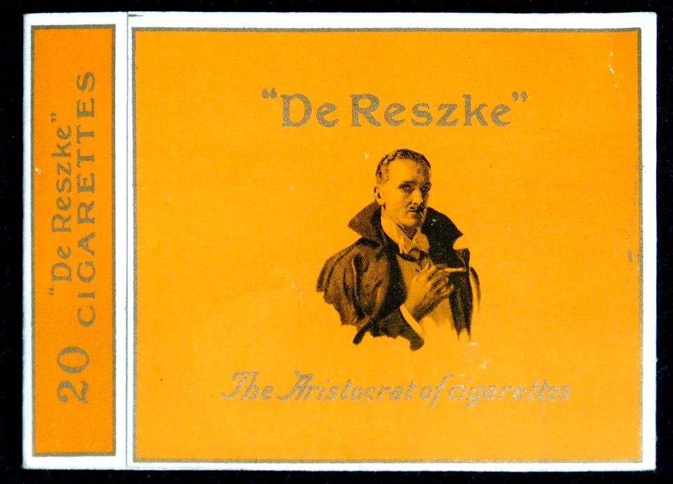 De Reszke cigarette package, photo 1