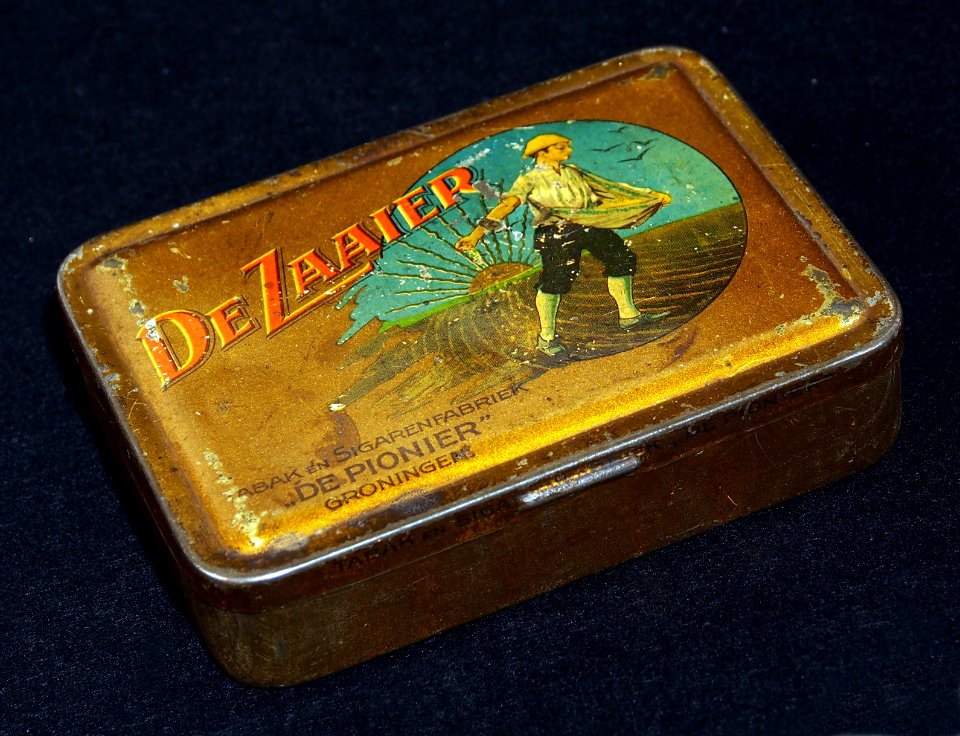 De Zaaier sigaren blikje, foto2