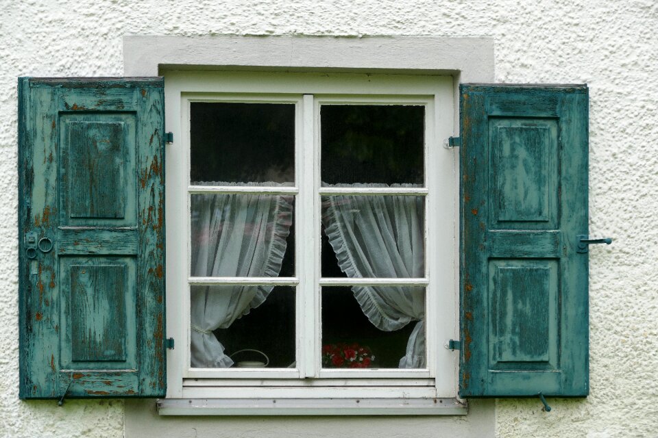 Green turquoise blue old