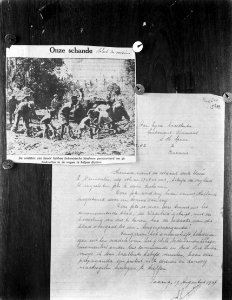De soldaten van Spoor hebben Indonesische kinderen gerecruteerd om de tankvalle…, Bestanddeelnr 8831
