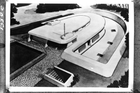 De tekening aan de Home of Atomic Age era, Bestanddeelnr 901-3306