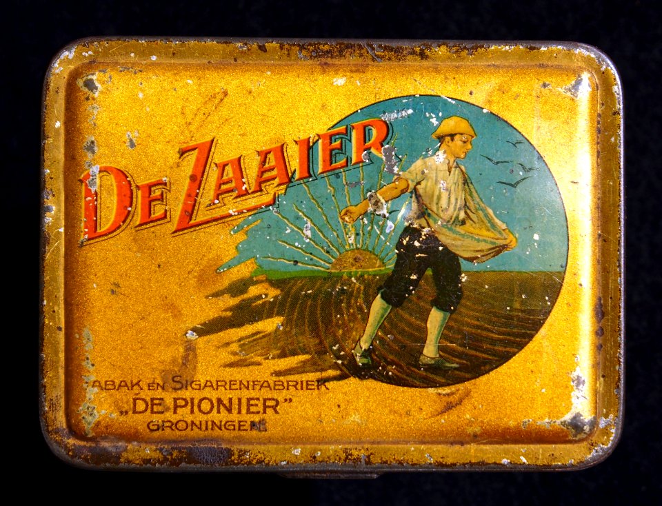De Zaaier sigaren blikje, foto1