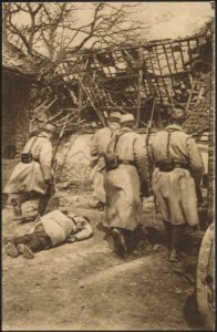 De veldslag van Atrecht Arras (9 Mei tot eind Juni 1917) was uiterst bloedig, Bestanddeelnr 158-1882
