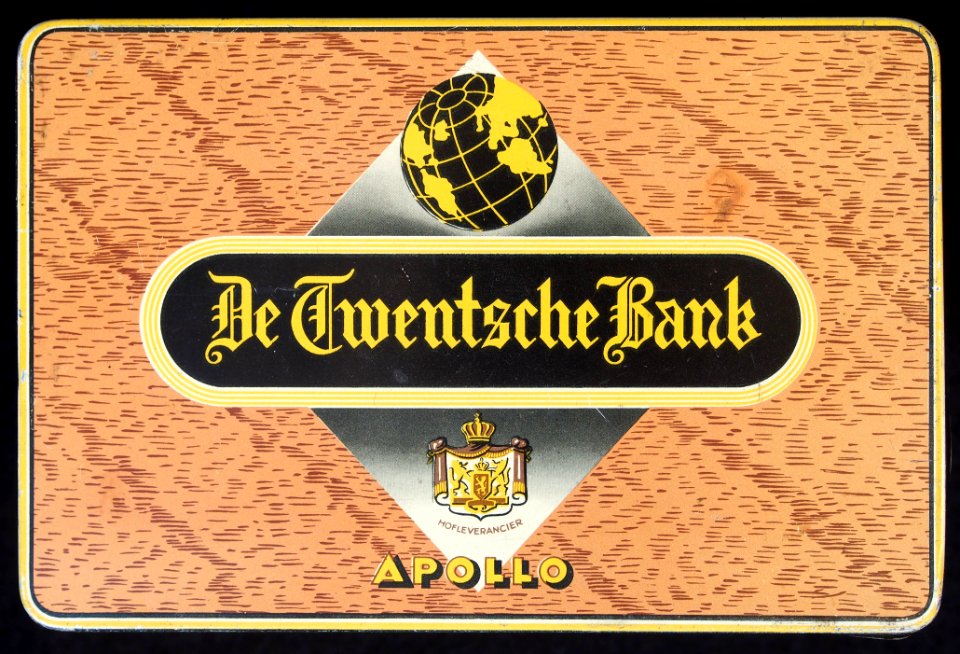 De Twentsche Bank sigarenblikje