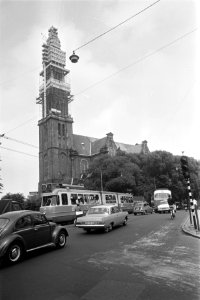 De Westertoren in Amsterdam staat in de steigers, Bestanddeelnr 922-5966