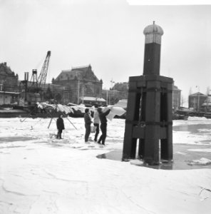 De was hangt op het Verbindingskanaal te Groningen, Bestanddeelnr 914-6767