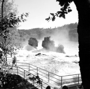 De waterval bij Schaffhausen, Bestanddeelnr 254-1812