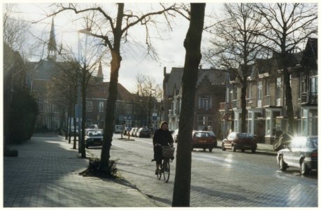 De Velserstraat blijft een klinkerstraat met lindebomen, NL-HlmNHA 54036964 photo