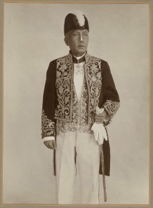 De sultan van Deli in ambtskostuum, Bestanddeelnr 849 09