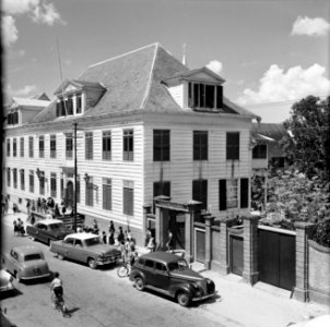De Sint Elisabethschool in de Gravenstraat in Paramaribo, Bestanddeelnr 252-5116