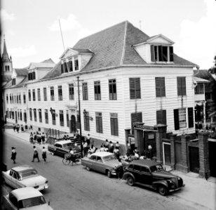 De Sint Elisabethschool in de Gravenstraat in Paramaribo, Bestanddeelnr 252-5117
