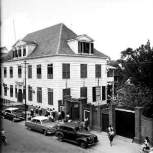 De Sint Elisabethschool in de Gravenstraat in Paramaribo, Bestanddeelnr 252-5118