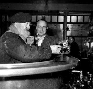 De twee mannen staan aan de bar, Bestanddeelnr 254-0005