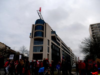 Demonstration for a fast coal phase-out at "Schwarz-Rot Koalitionsverhandlungen" 04