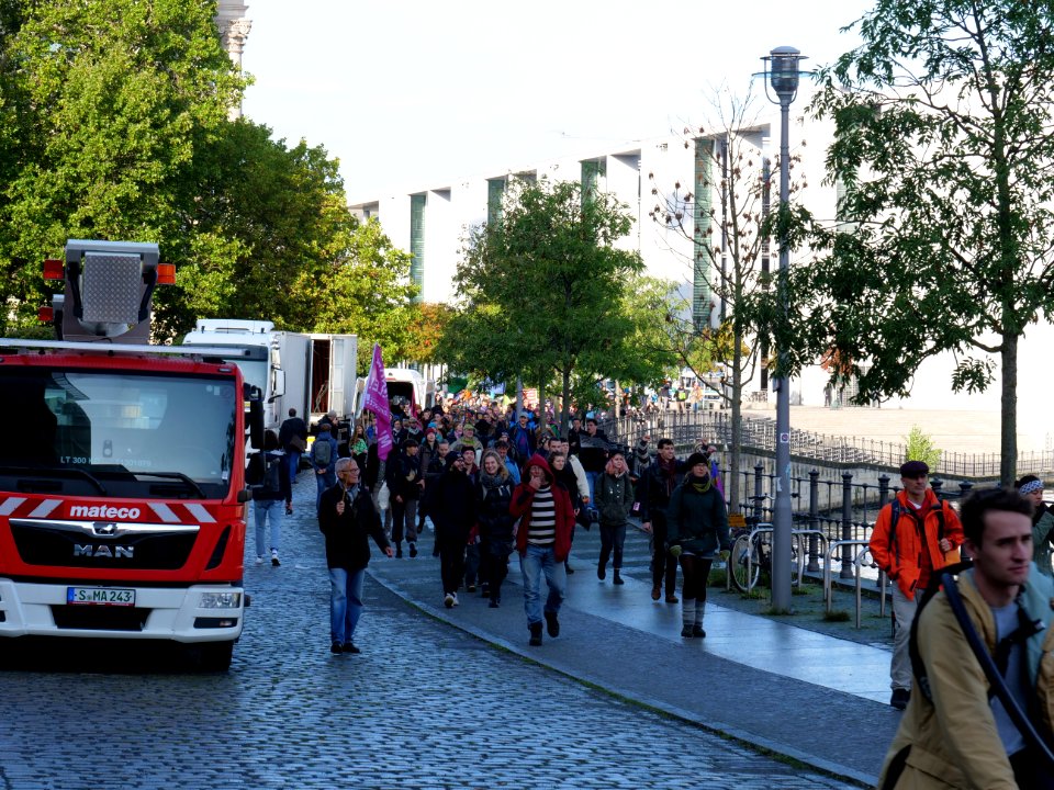 Demonstration at Platz der Republik at Rebellion Week Berlin 2019-10-09 63