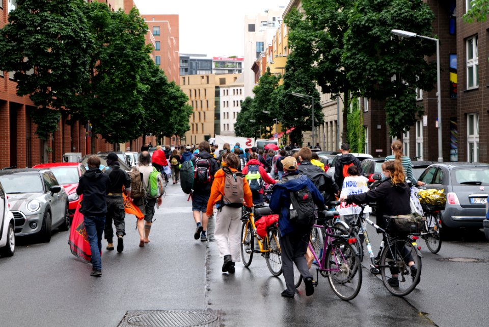 Demonstration from at Willy-Brandt-Haus to Invalidenpark Berlin 2020-07-01 21